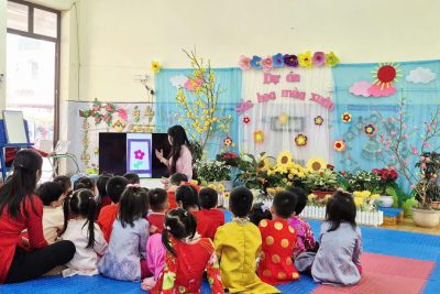 TRƯỜNG MẦM NON DUY MINH THỰC HIỆN VÀ PHÁT HUY TỐT CHUYÊN ĐỀ: XÂY DỰNG TRƯỜNG MẦM NON LẤY TRẺ LÀM TRUNG TÂM