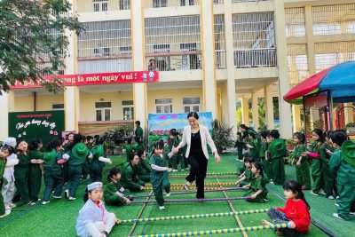 TRƯỜNG MẦM NON DUY MINH TỔ CHỨC HOẠT ĐỘNG TRẢI NGHIỆM CHÚNG TÔI LÀ CHIẾN SĨ 22/12