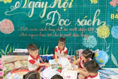 Trường mầm non Duy Minh hưởng ứng ngày sách và văn hoá đọc Việt Nam lần thứ 5