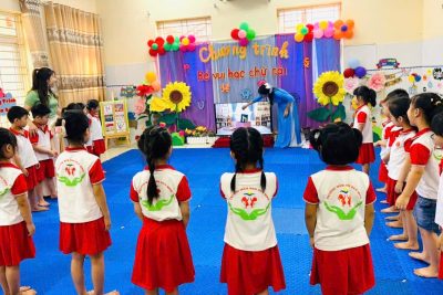 Giáo viên ƯDCNTT và chuyển đổi số trong các hoạt động chăm sóc trẻ